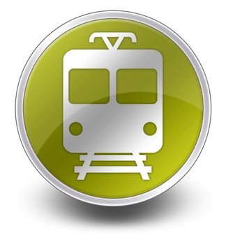 Icon/Button/Pictogram "Train / Mass Transit"