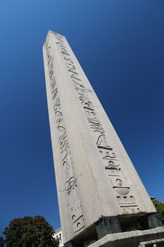 Obelisk of Theodosius in Istanbul City, Turkey