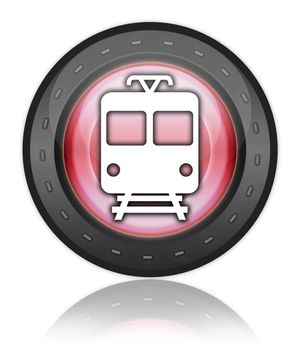 Icon/Button/Pictogram "Train / Mass Transit"