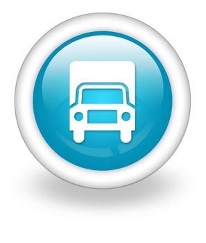 Icon, Button, Pictogram with Trucks symbol