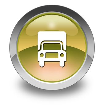 Icon, Button, Pictogram with Trucks symbol