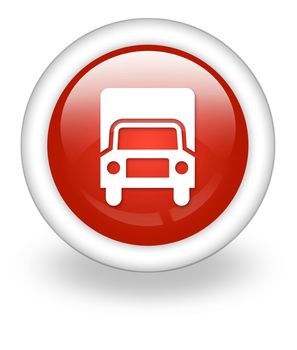 Icon, Button, Pictogram with Trucks symbol