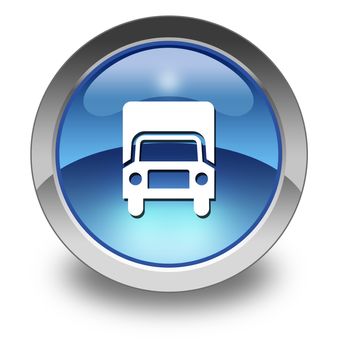 Icon, Button, Pictogram with Trucks symbol