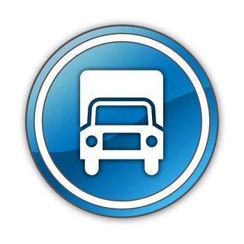 Icon, Button, Pictogram with Trucks symbol