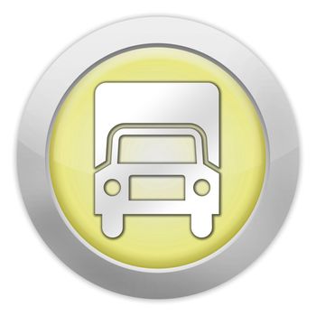 Icon, Button, Pictogram with Trucks symbol