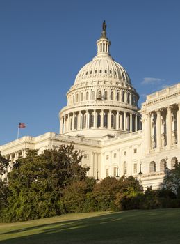 The US Capitol in Washington D.C.