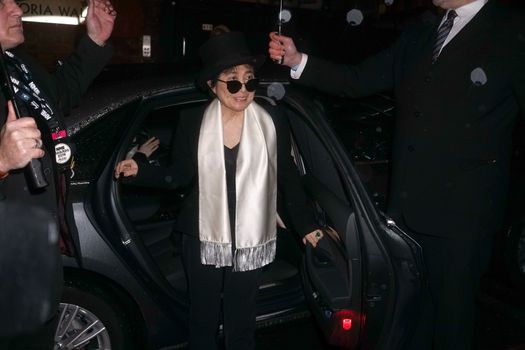 UNITED KINGDOM, London: Yoko Ono attends the NME awards at O2 Academy Brixton on February 17, 2016 in London, England. 