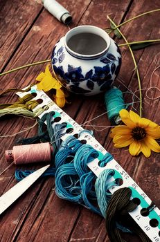 Tools and accessories for sewing and needlework