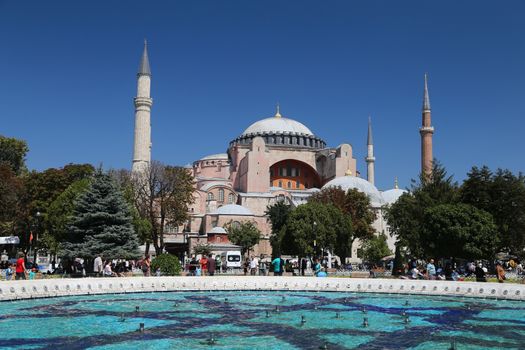 Hagia Sophia museum in Istanbul City, Turkey
