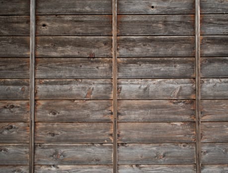 close up of rustic brown wood background