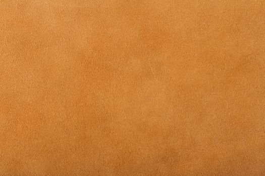 Close up of orange leather texture