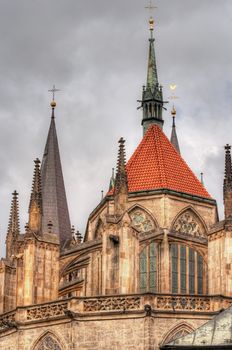 Church of Saint Bartholomew in Kolin - one of the largest Gothic churches in the Czech Republic was built more than 150 years.
