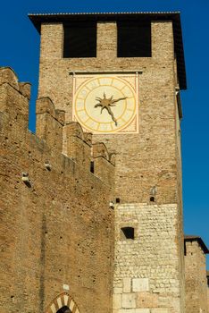 Tower of the medieval castle of Castelvecchio, one of the symbols of Verona