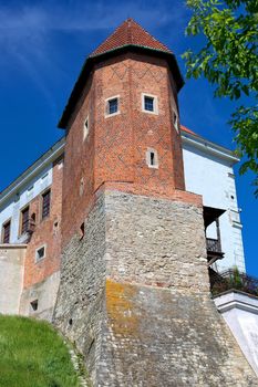 Royal Castle in Sandomierz in Poland