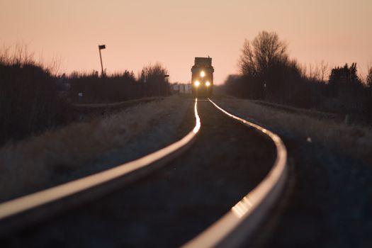 view of the railway track, industrial sereis