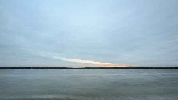 landscape with natural river, nature series