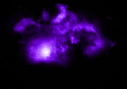 Small part of an infinite star field of space in the Universe. Elements of this image furnished by NASA.