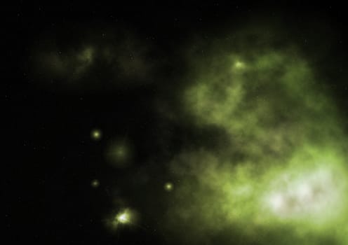 Star field in space a nebulae and a gas congestion. Elements of this image furnished by NASA.