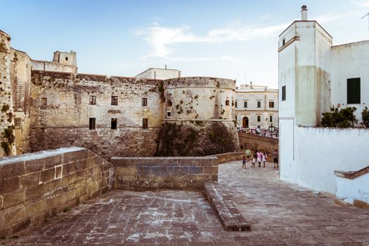 The Aragonese Castle of Otranto. Puglia. Italy.