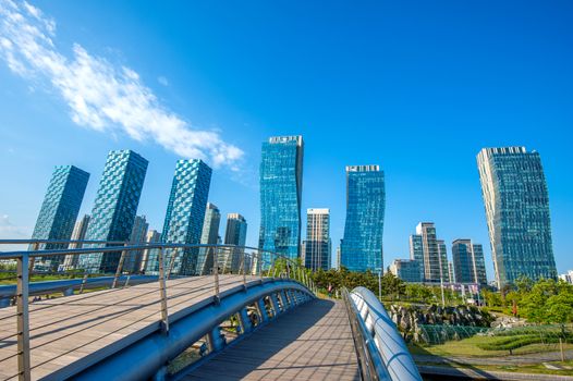 INCHEON, SOUTH KOREA - MAY 20 : Songdo Central Park is the green space plan,inspired by NYC. Photo taken May 20,2015 in Incheon, South Korea.