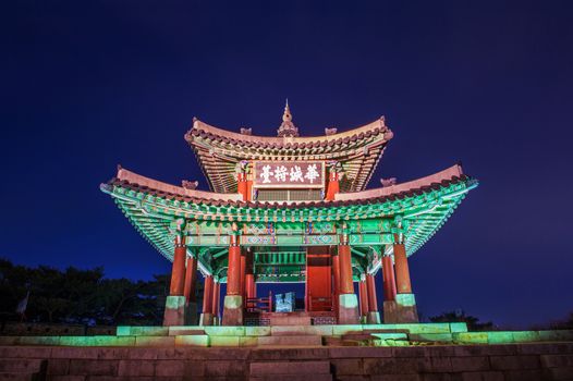 Hwaseong fortress in Suwon,Korea