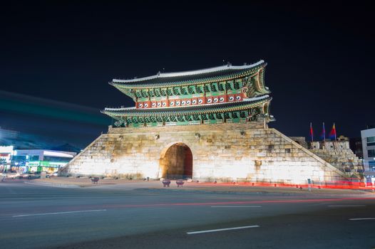 Hwaseong fortress in Suwon,Korea