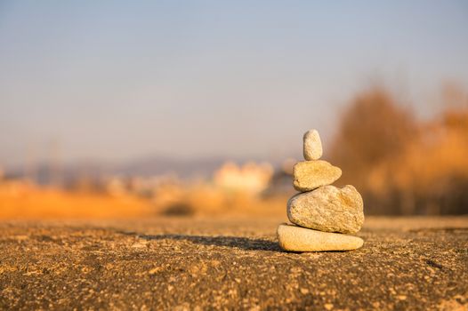 Meditation of stone.