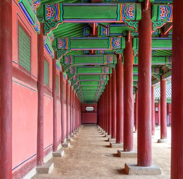 Gyeongbokgung Palace in South Korea.