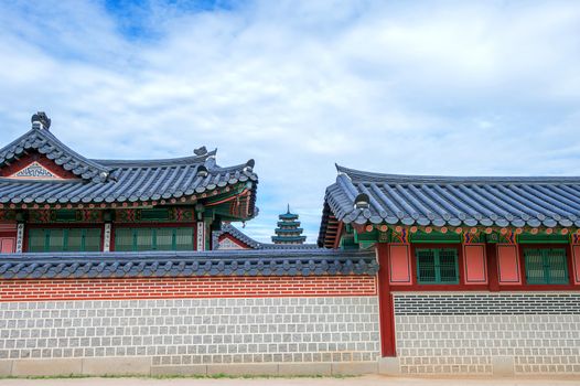 Gyeongbokgung Palace in Seoul,South Korea.