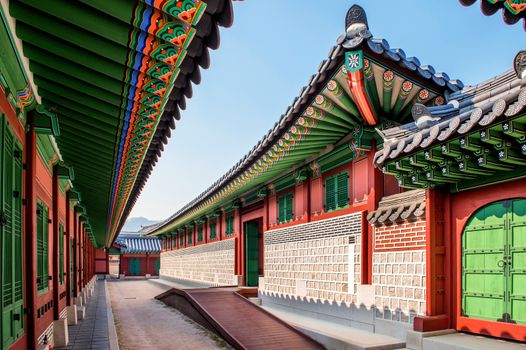 Gyeongbokgung Palace in Seoul,South Korea.