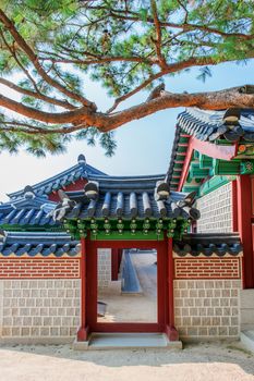 Gyeongbokgung Palace in Seoul,South Korea.