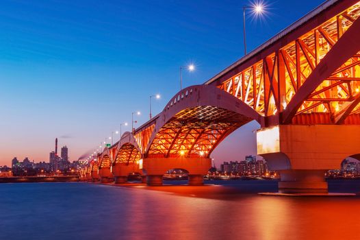 seongsan bridge in korea