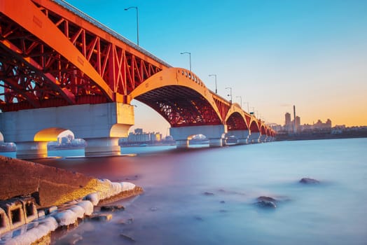 seongsan bridge in korea