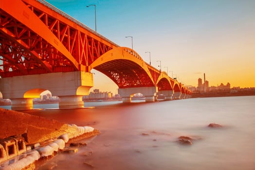 seongsan bridge in korea