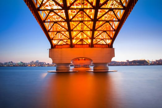 seongsan bridge in korea