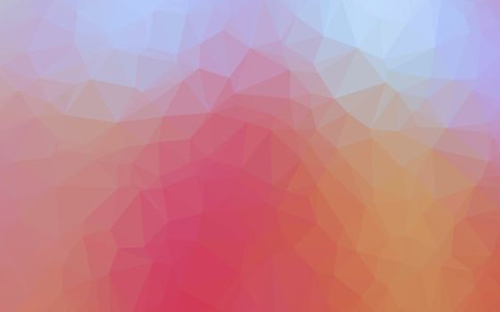 Abstract low poly background, geometry triangle, mosaic pastel color background