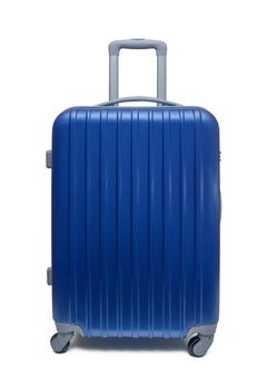 travel suitcase with clipping path