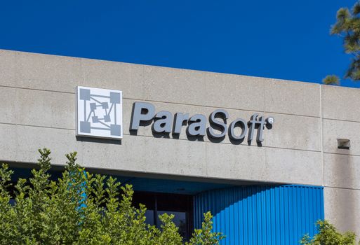 MONROVIA, CA/USA - NOVEMBER 22, 2015: ParaSoft headquarters exterior and logo. Parasoftis an independent computer software vendor.