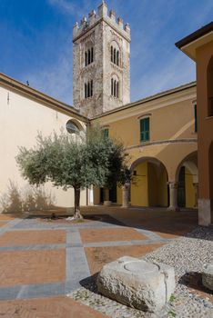 The Parish Church of San Martino, in the ligurian village of Toirano