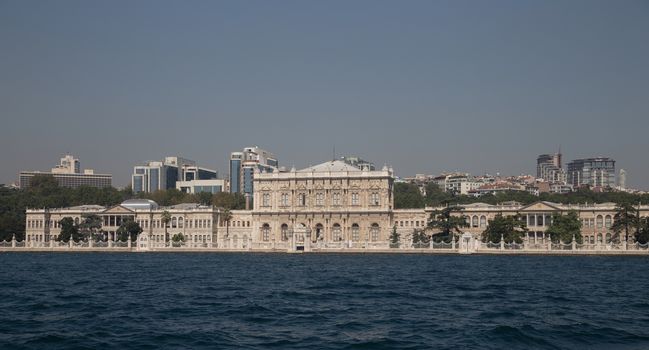 Dolmabahce Palace in Besiktas, Istanbul City, Turkey