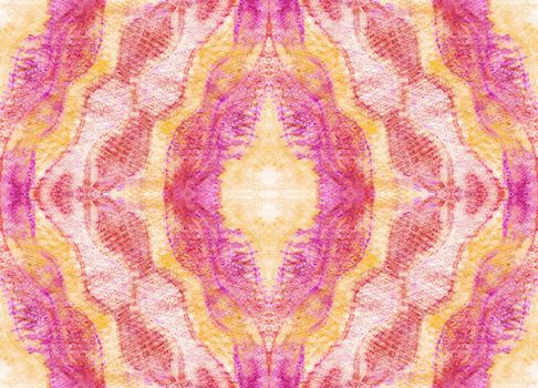 Seamless symmetrical pattern to the center. Mystery, Fantasy, Aura