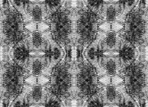 Seamless symmetrical pattern to the center. Mystery, Fantasy, Aura