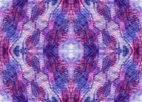 Seamless symmetrical pattern to the center. Mystery, Fantasy, Aura