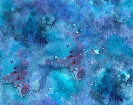 Seamless background of watercolors expressive texture colorful