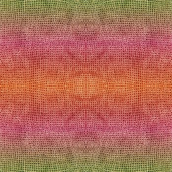 Background seamless pattern created on the basis of hand-knitting