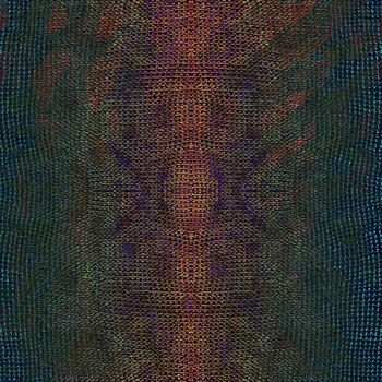 Background seamless pattern created on the basis of hand-knitting