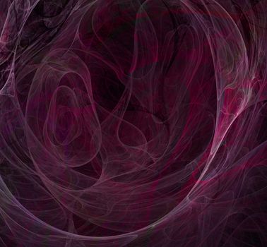 Abstract fractal background bizarre intertwining of lines and colors