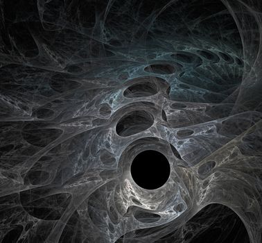 great dark space shell spiral abstract enigmatical