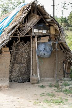 India, Tamil Nadu, Pondicherry aera. Rural life in small villages, poverty