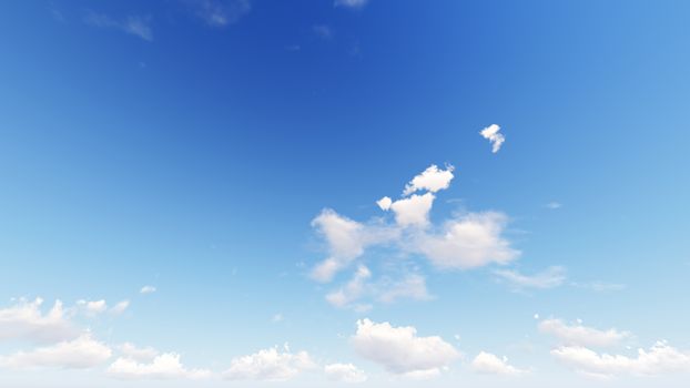 Cloudy blue sky abstract background, blue sky background with tiny clouds, 3d illustration